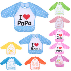 Baby To Eat Clothes Dressing Down Waterproof Overalls Bibs ***FREE INSURED SHIPPING.