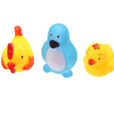 13-Piece Cute Soft Rubber Float Squeeze Bath Toys ***FREE INSURED SHIPPING.