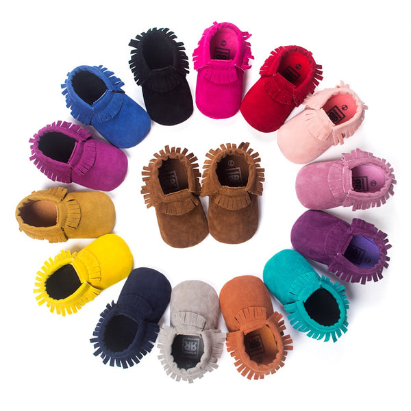 50% OFF+FREE SHIPPING: Suede Leather Newborn Moccs Shoes *Black Friday Secret Shoe Collection