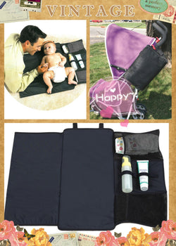 Foldable Vintage Range Changing Pads ***FREE INSURED SHIPPING.