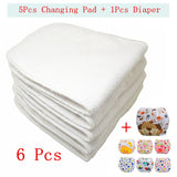 Hot Sale: 5 Pieces Washable Cotton Diapers ***FREE INSURED SHIPPING.