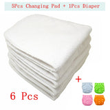 Hot Sale: 5 Pieces Washable Cotton Diapers ***FREE INSURED SHIPPING.
