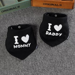 2PCS Cotton Boys Girls baby bib burp Cloths ***FREE INSURED SHIPPING.