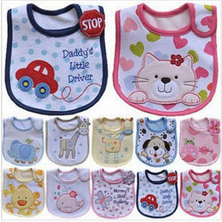 Cartoon Pattern Waterproof Towel Bibs ***FREE INSURED SHIPPING.