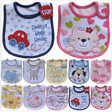 Cartoon Pattern Waterproof Towel Bibs ***FREE INSURED SHIPPING.
