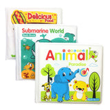 Waterproof 4 Pages Animal Learning Bath Books ***FREE INSURED SHIPPING.