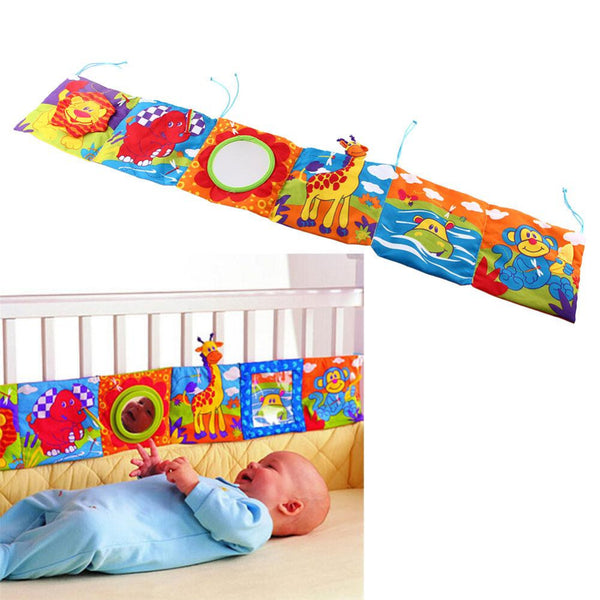 Crib Bumper Cloth Book ***FREE INSURED SHIPPING.