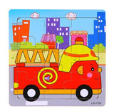 Candywood 3X3 Cute Wooden Animal Puzzles ***FREE INSURED SHIPPING.