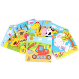 Candywood 3X3 Cute Wooden Animal Puzzles ***FREE INSURED SHIPPING.