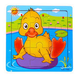 Candywood 3X3 Cute Wooden Animal Puzzles ***FREE INSURED SHIPPING.