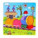 Candywood 3X3 Cute Wooden Animal Puzzles ***FREE INSURED SHIPPING.