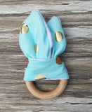 Hot Sale Wood Circle Teething Ring ***FREE INSURED SHIPPING.