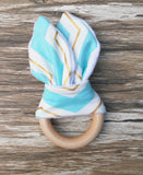 Hot Sale Wood Circle Teething Ring ***FREE INSURED SHIPPING.