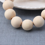 Natural Round Wood Bracelet Teether Toy ***FREE INSURED SHIPPING.