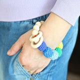 Natural Round Wood Bracelet Teether Toy ***FREE INSURED SHIPPING.