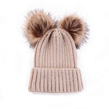 Giveaway: Cute Winter Baby Fur Ball Pompom Beanies (Just Pay Shipping)