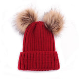 Giveaway: Cute Winter Baby Fur Ball Pompom Beanies (Just Pay Shipping)
