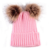 Giveaway: Cute Winter Baby Fur Ball Pompom Beanies (Just Pay Shipping)