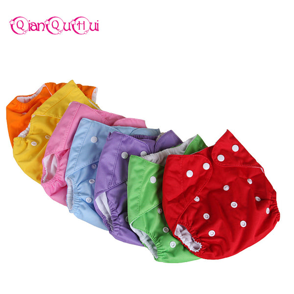 QianQuHui 0-3 Years Washable Cloth Diapers ***FREE INSURED SHIPPING.