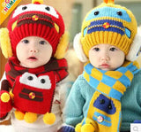 2 Piece Winter Ear Flap Warm Beanie With Scarf ***FREE INSURED SHIPPING.