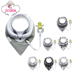 NEW Style Bandana Black Triangle Baby Bibs ***FREE INSURED SHIPPING.