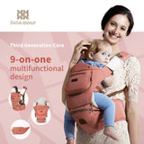 2018 Bebamour Luxury 9 in 1 Hip-seat Baby Carrier ***FREE INSURED SHIPPING.