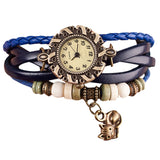 Bracelet Watch Leather Weave Around Cat *Black Friday / Cyber Monday Pre-Sale!