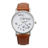 Who Cares Ladies Watch