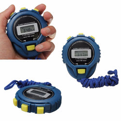 Chronograph Digital Timer Stopwatch Sport Counter