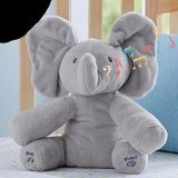 50% OFF+FREE SHIPPING: Peek A Boo Plush Elephant *Black Friday & Cyber Monday Deal