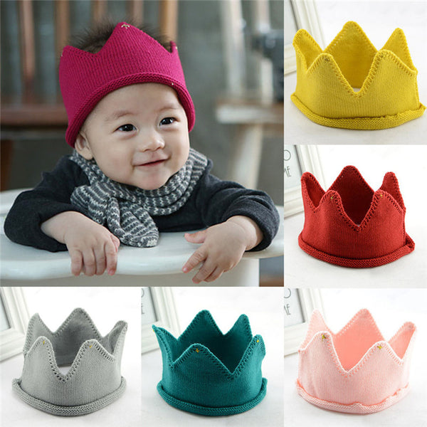 Crown Shape Knitted Headband ***FREE INSURED SHIPPING.